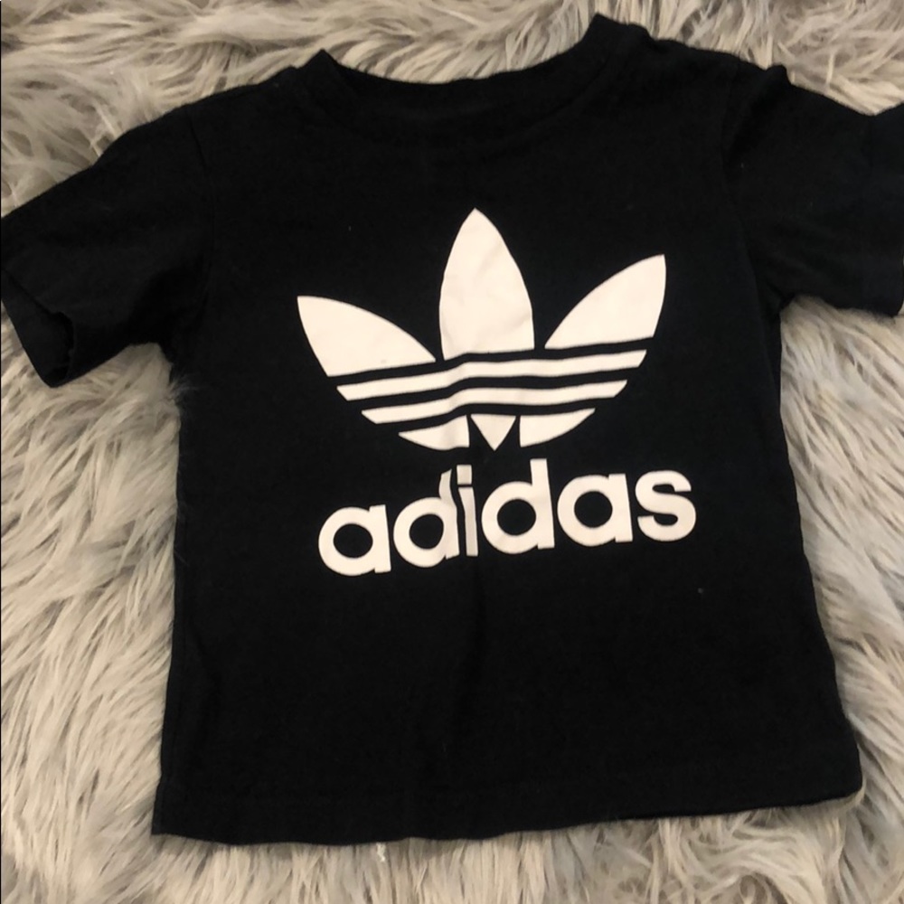 Black adidas shirt
